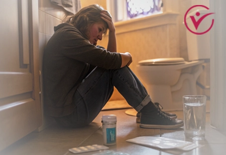 У человека рвота